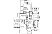 Southern Style House Plan - 5 Beds 5 Baths 4111 Sq/Ft Plan #54-154 
