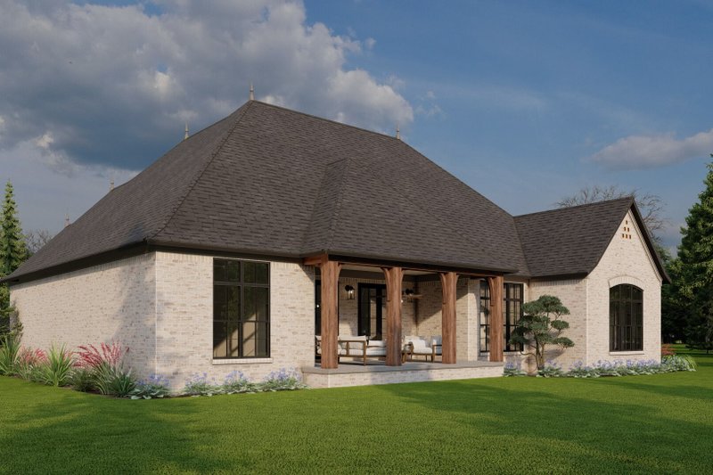 Dream House Plan - Exterior - Other Elevation 2 for Country House Plan #17-3378 - 3 bed, 2.5 bath