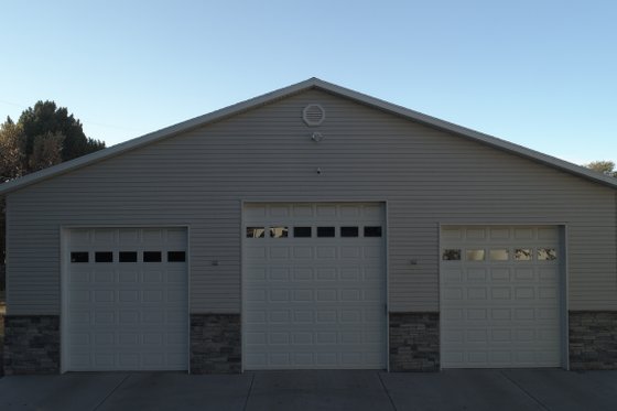 Exterior - Front Elevation 3 for Traditional House Plan #1060-71, 0 bath