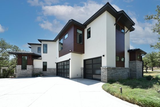 Exterior - Other Elevation 2 for Modern House Plan #1110-39 - 5 bed, 4.5 bath