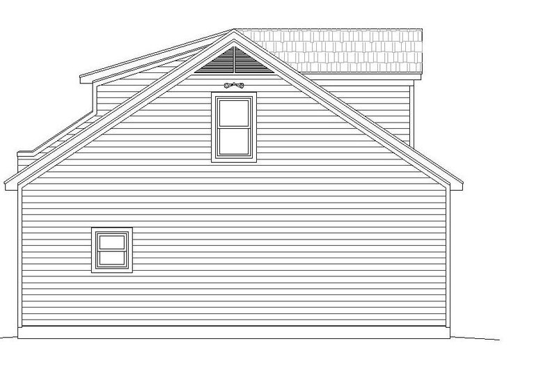 Architectural House Design - Exterior - Other Elevation for Country House Plan #932-183, 1 bath