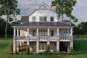 Farmhouse Style House Plan - 3 Beds 3.5 Baths 2993 Sq/Ft Plan #923-373 