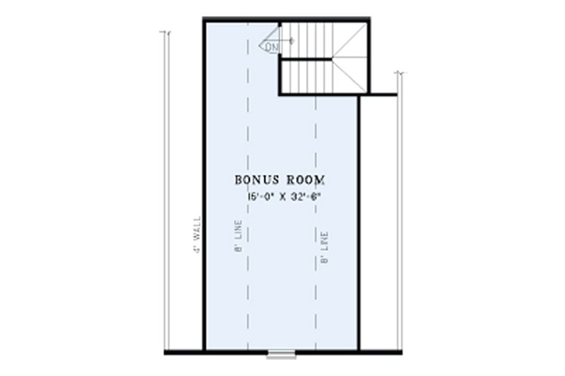 Home Plan - Floor Plan - Upper Floor for European House Plan #17-3331 - 4 bed, 3.5 bath