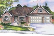 Craftsman Style House Plan - 3 Beds 2 Baths 2103 Sq/Ft Plan #124-699 