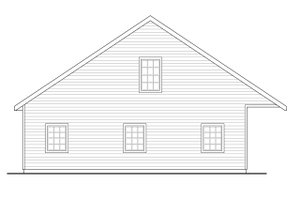 Exterior - Other Elevation for Traditional House Plan #124-1181, 0 bath