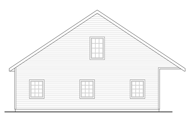 House Design - Exterior - Other Elevation for Traditional House Plan #124-1181, 0 bath