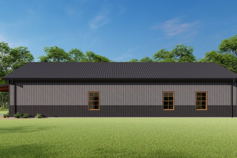 Architectural House Design - Exterior - Other Elevation 1 for Barndominium House Plan #1092-62 - 3 bed, 2 bath
