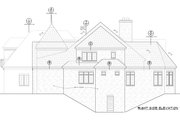 European Style House Plan - 3 Beds 4.5 Baths 4604 Sq/Ft Plan #20-2203 