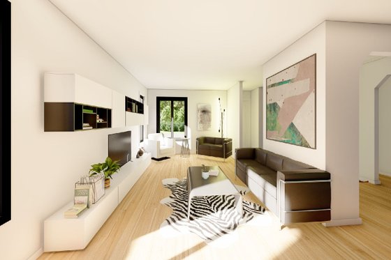 Interior - Other for Farmhouse House Plan #126-250 - 2 bed, 2 bath