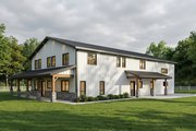 Barndominium Style House Plan - 3 Beds 2.5 Baths 2124 Sq/Ft Plan #1084-19 Exterior 