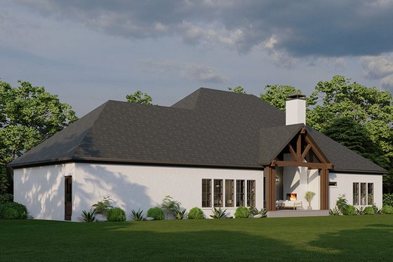 Exterior - Other Elevation 2 for Traditional House Plan #923-289 - 3 bed, 2.5 bath