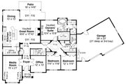 Ranch Style House Plan - 3 Beds 2 Baths 2663 Sq/Ft Plan #124-1119 