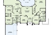 House Plan - 3 Beds 3 Baths 3554 Sq/Ft Plan #17-1045 Exterior 