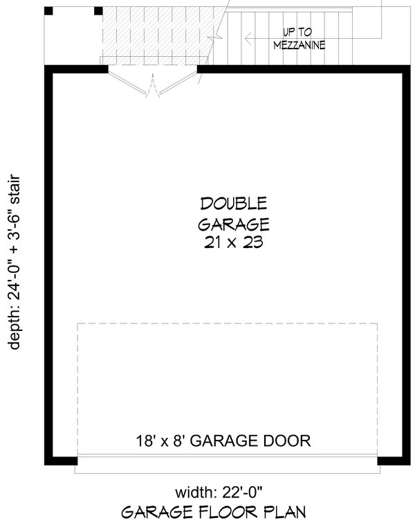 Colonial Floor Plan - Main Floor Plan #932-1092