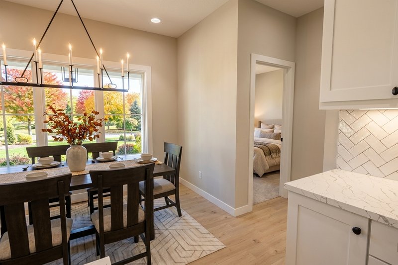 Home Plan - Interior - Dining Room for Farmhouse House Plan #51-1522 - 3 bed, 3.5 bath
