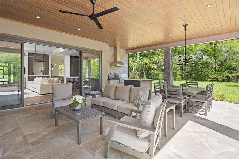 House Design - Exterior - Outdoor Living 1 for Craftsman House Plan #938-132 - 3 bed, 3.5 bath