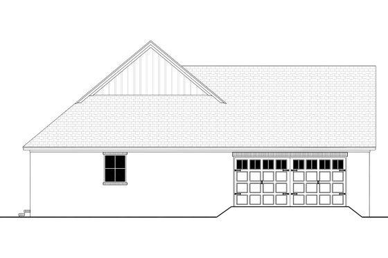 Exterior - Other Elevation for Farmhouse House Plan #430-362 - 3 bed, 2 bath