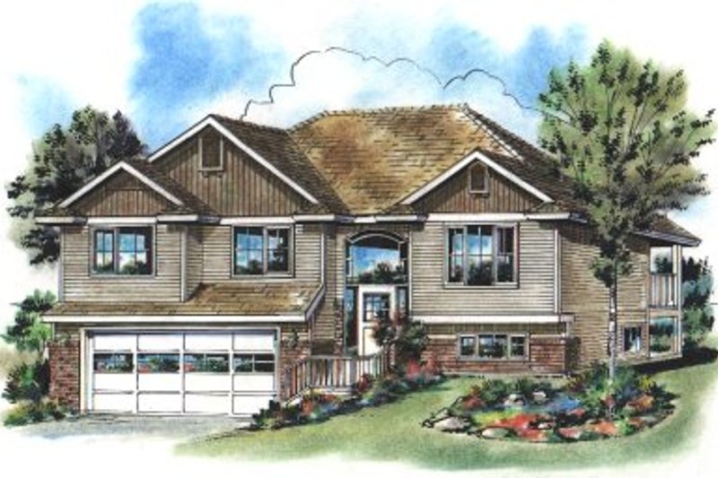 Home Plan - Traditional Exterior - Front Elevation Plan #18-309