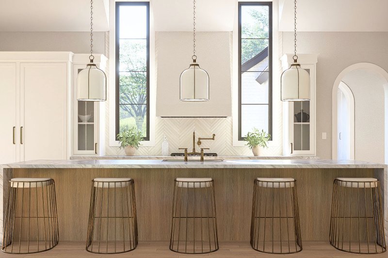 Dream House Plan - Interior - Kitchen 1 for Cottage House Plan #455-696 - 3 bed, 4 bath