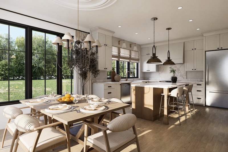 Home Plan - Interior - Dining Room for Country House Plan #23-253 - 3 bed, 2.5 bath