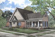 Country Style House Plan - 3 Beds 2 Baths 1965 Sq/Ft Plan #17-1030 