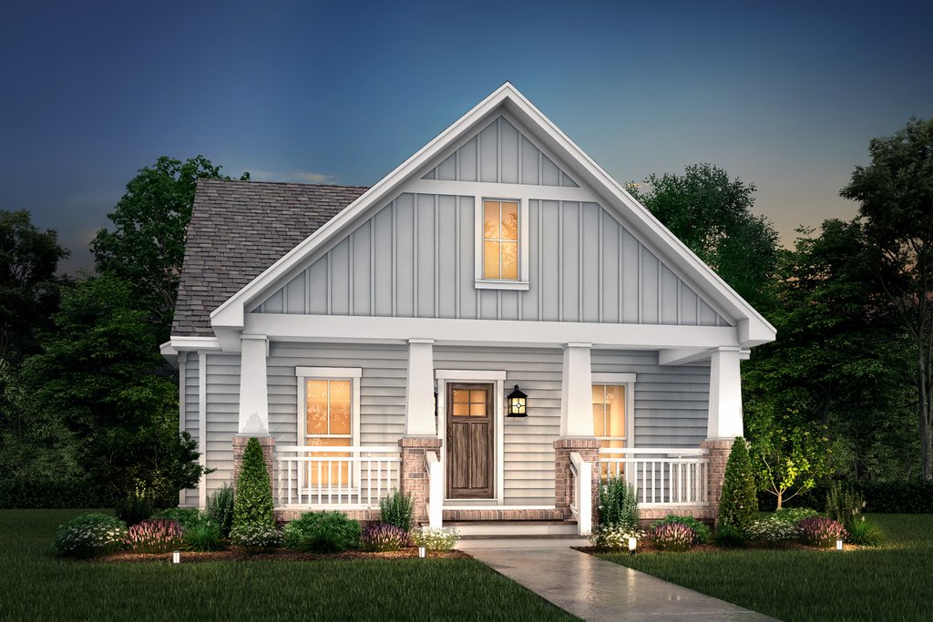 Craftsman Style House Plan - 3 Beds 2.5 Baths 1800 Sq/Ft Plan #430-79