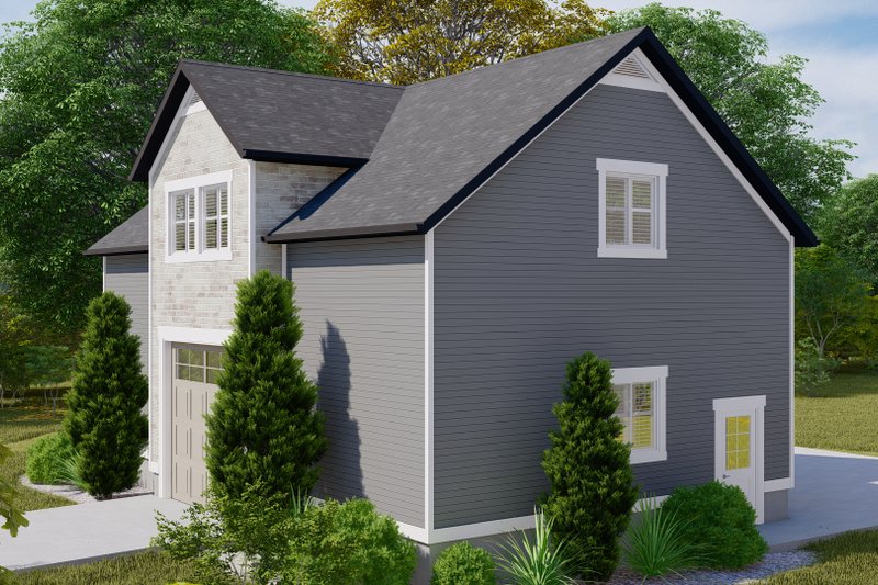 Home Plan - Exterior - Other Elevation for Farmhouse House Plan #1060-110 - 1 bed, 1.5 bath