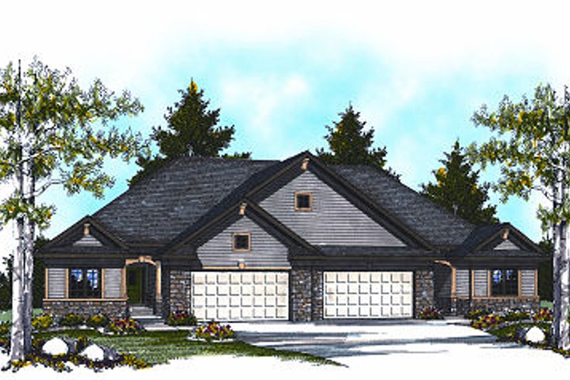 Home Plan - Traditional Exterior - Front Elevation Plan #70-893