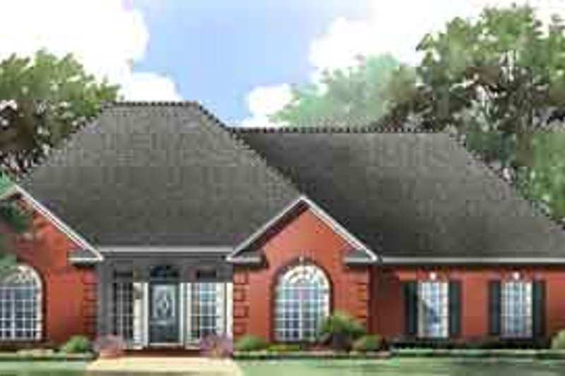 Dream House Plan - European Exterior - Front Elevation Plan #21-174