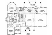 Southern Style House Plan - 3 Beds 2.5 Baths 2170 Sq/Ft Plan #406-143 