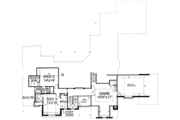 European Style House Plan - 4 Beds 5.5 Baths 4894 Sq/Ft Plan #141-135 