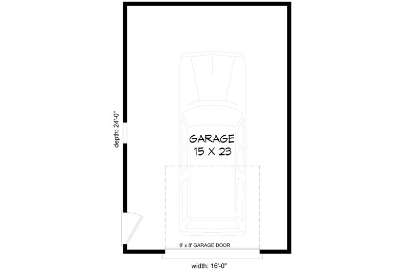Dream House Plan - Floor Plan - Main Floor for Country House Plan #932-362, 0 bath