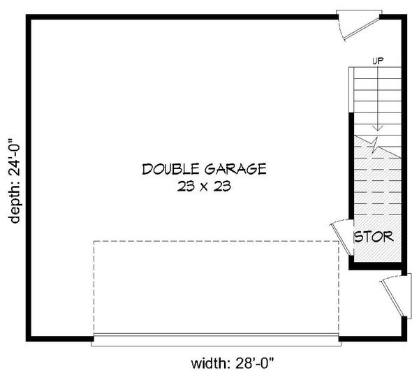 House Design - Country Floor Plan - Main Floor Plan #932-160