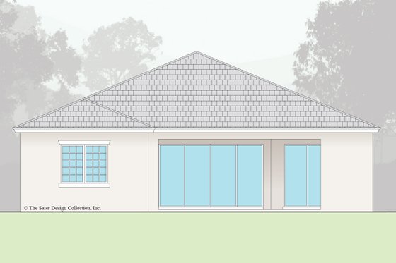 Exterior - Front Elevation 3 for Craftsman House Plan #930-503 - 4 bed, 2 bath