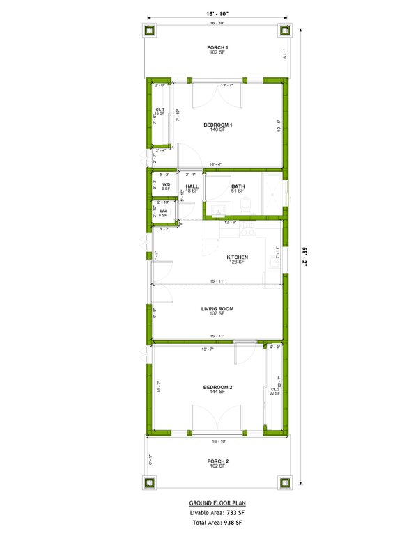 Home Plan - Craftsman Floor Plan - Main Floor Plan #1106-121