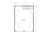 Craftsman Style House Plan - 0 Beds 1 Baths 500 Sq/Ft Plan #423-20 