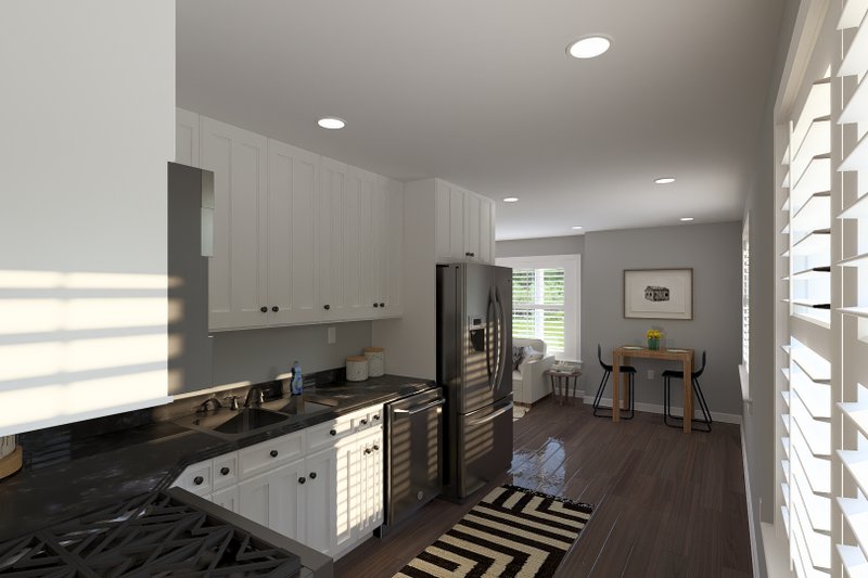 Architectural House Design - Interior - Kitchen for Traditional House Plan #1060-460 - 1 bed, 1.5 bath