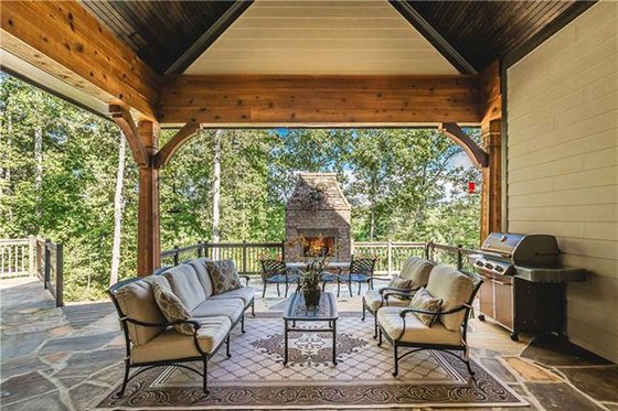 Exterior - Outdoor Living 1 for Craftsman House Plan #120-184 - 4 bed, 3.5 bath