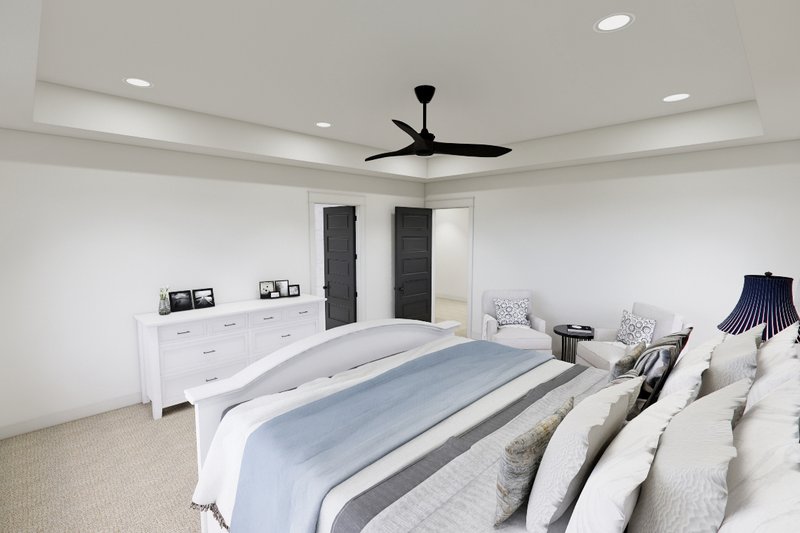 Dream House Plan - Interior - Master Bedroom 1 for Craftsman House Plan #51-1267 - 4 bed, 3.5 bath