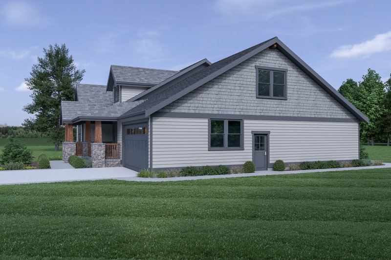 Architectural House Design - Exterior - Other Elevation 1 for Traditional House Plan #1070-212 - 3 bed, 2.5 bath
