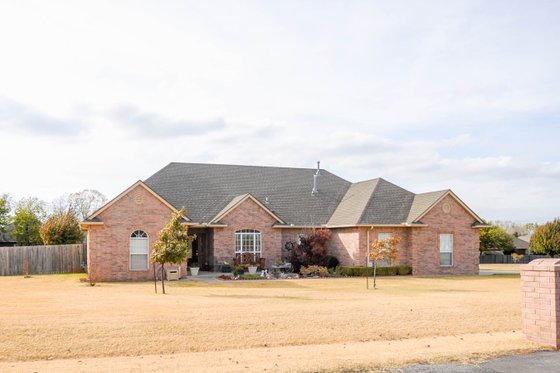 Exterior - Front Elevation 3 for Traditional House Plan #65-316 - 4 bed, 2.5 bath