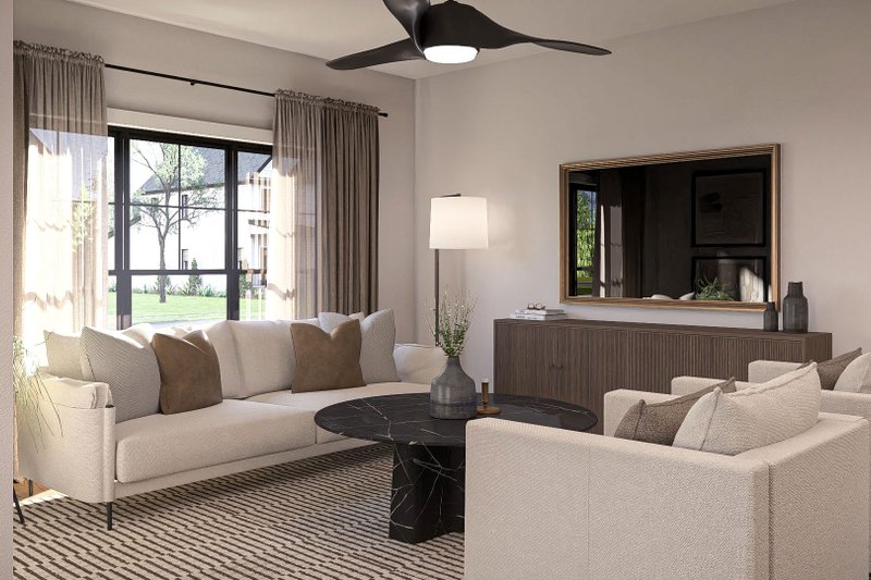 Architectural House Design - Interior - Other 1 for Farmhouse House Plan #455-730 - 3 bed, 2.5 bath