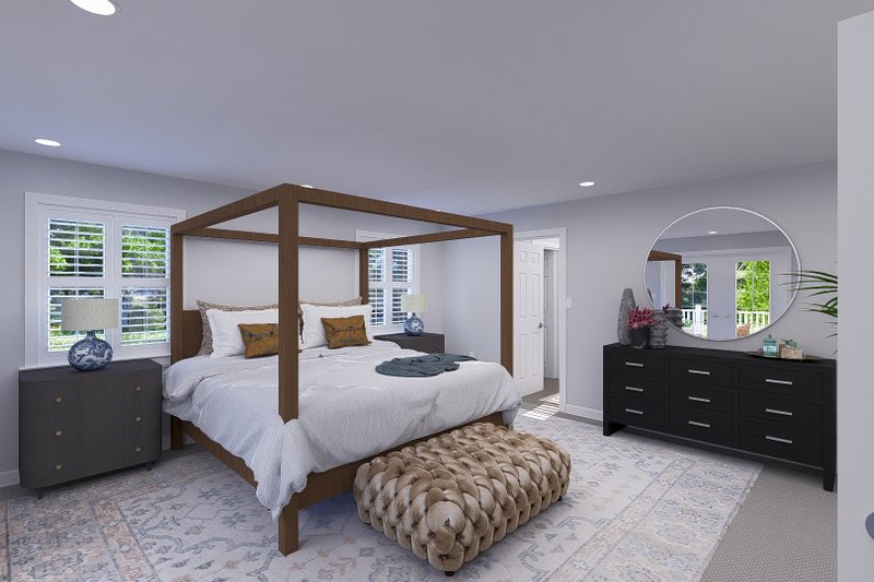Home Plan - Interior - Master Bedroom 2 for Craftsman House Plan #1060-263 - 4 bed, 2.5 bath