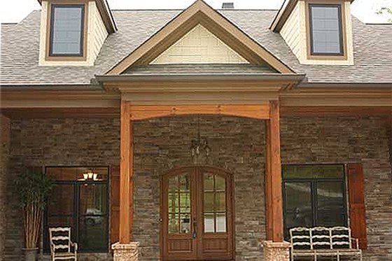 Exterior - Front Elevation 3 for Country House Plan #927-150 - 3 bed, 2.5 bath