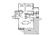 Cabin Style House Plan - 3 Beds 3 Baths 1814 Sq/Ft Plan #456-10 