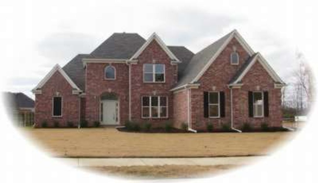 Exterior - Front Elevation 2 for European House Plan #81-1010 - 3 bed, 2.5 bath