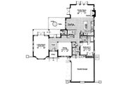 European Style House Plan - 4 Beds 3.5 Baths 2791 Sq/Ft Plan #417-333 