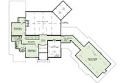 European Style House Plan - 4 Beds 3.5 Baths 3752 Sq/Ft Plan #17-2498 