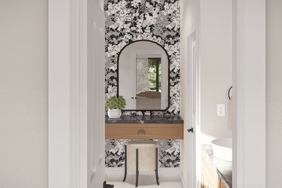 Interior - Master Bathroom for Traditional House Plan #455-436 - 3 bed, 2 bath