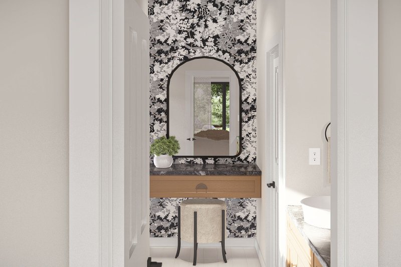 Architectural House Design - Interior - Master Bathroom for Traditional House Plan #455-436 - 3 bed, 2 bath